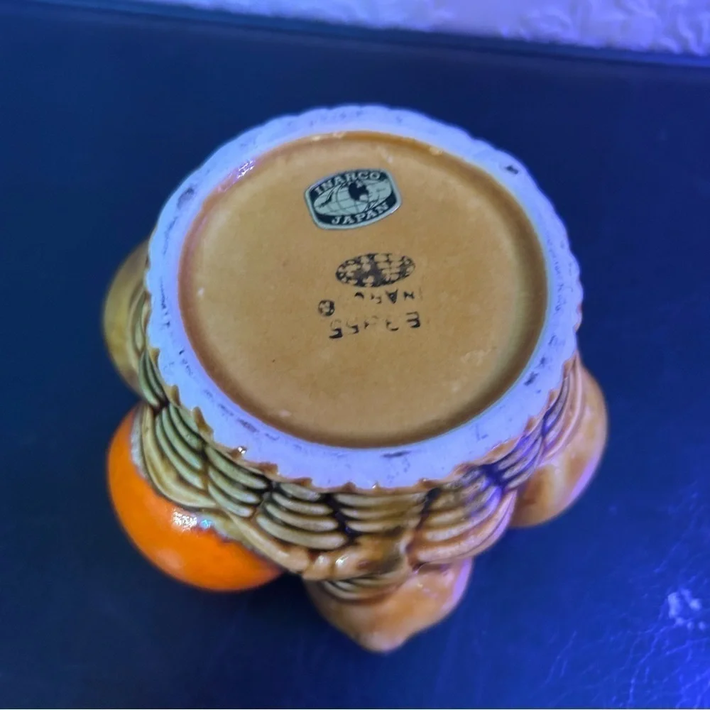 Orange Spice Fruit Sugar Bowl